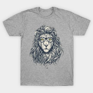 Lion Reading 1 T-Shirt